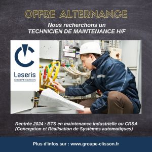 offre technicien maintenance alternance